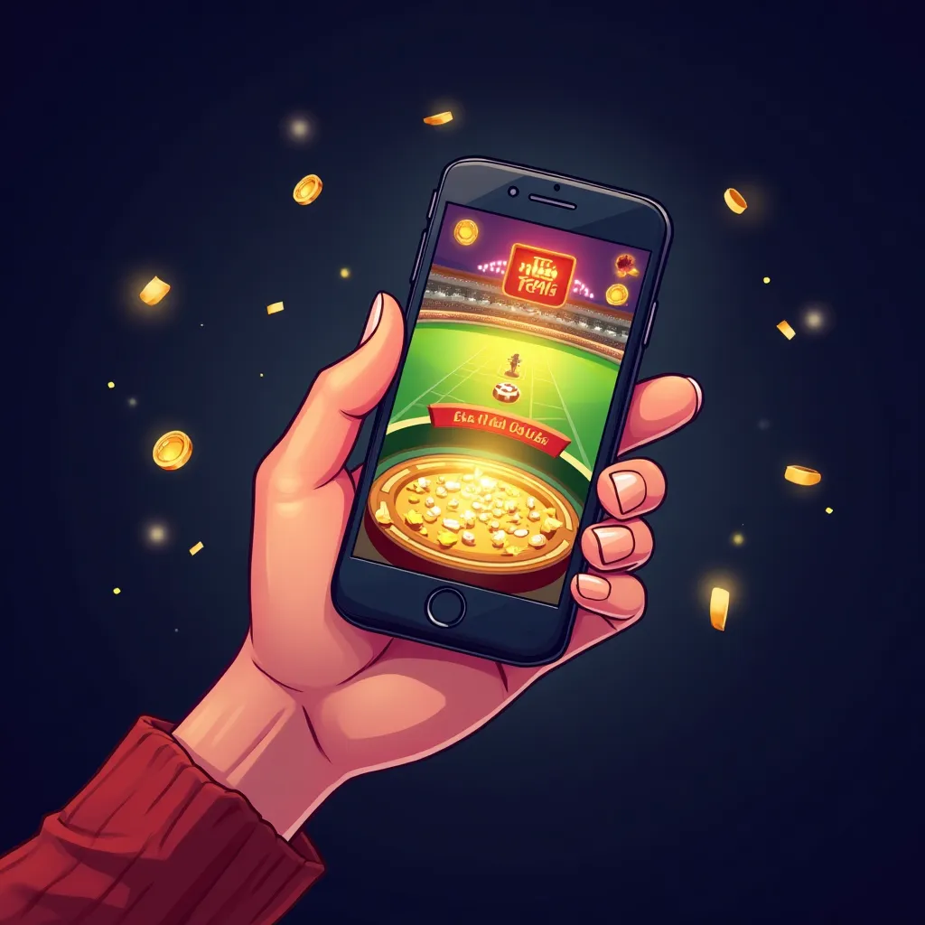 bets10 mobile slot showcase illustration